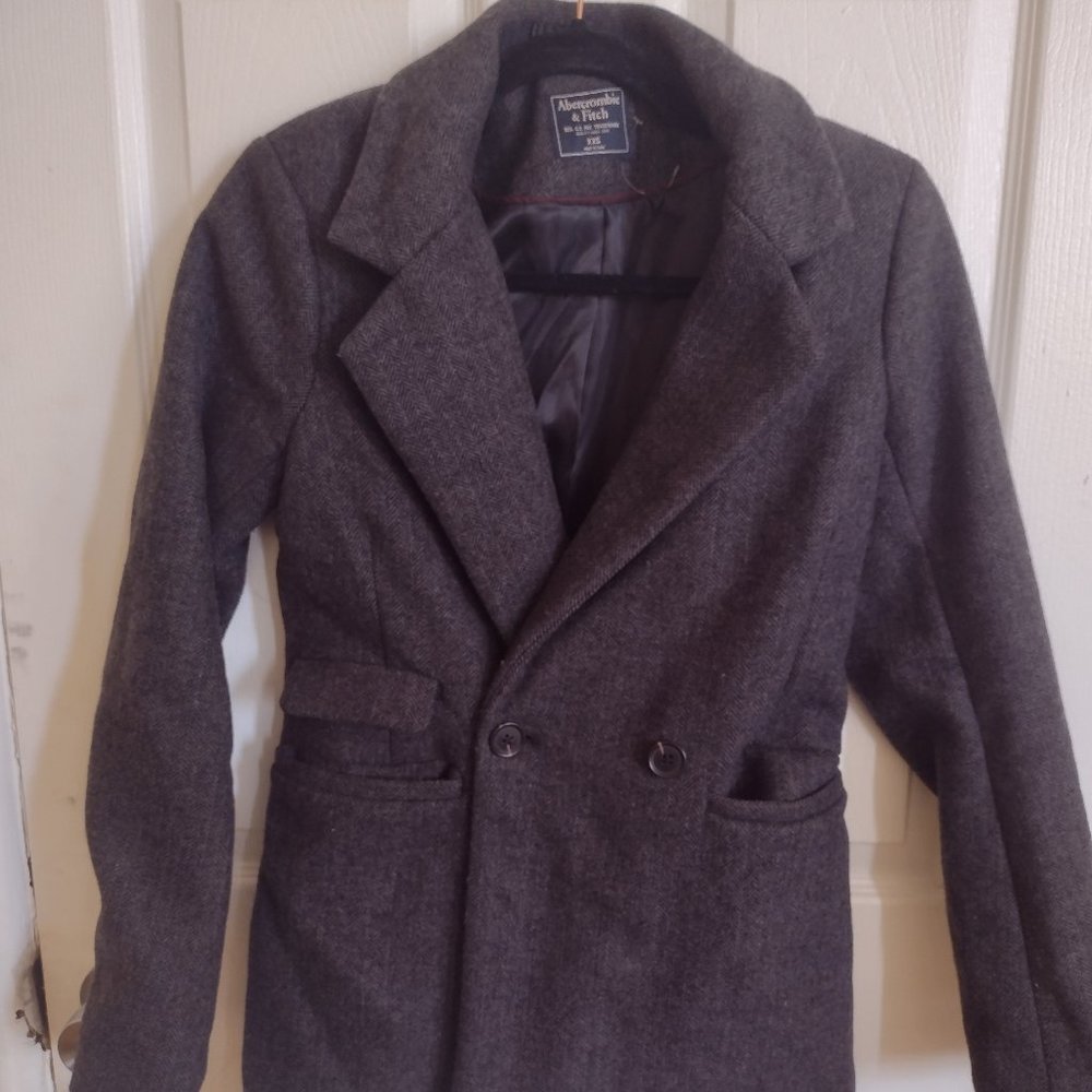 Abercrombie - Wool-Blend Blazer Coat